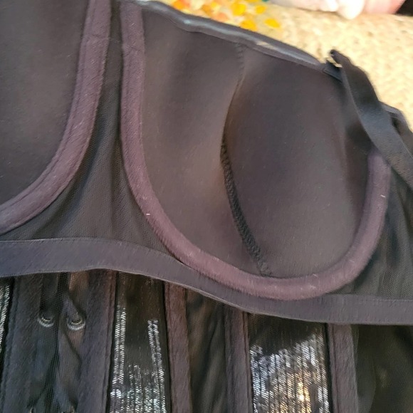 Cacique Lane Bryant Sequin Bustier Size 18/20 NWT - Picture 10 of 11